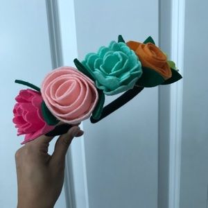 Little girls Flower crown